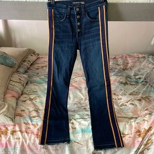 Veronica Beard Carolyn 10” baby bootcut jeans cropped 26